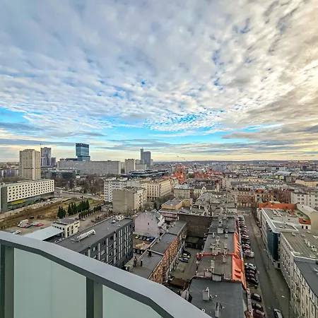 Urban Apartments Global Skyline, 15Th Floor No 23, Free Garage, Self Check-In Katovice Exteriér fotografie
