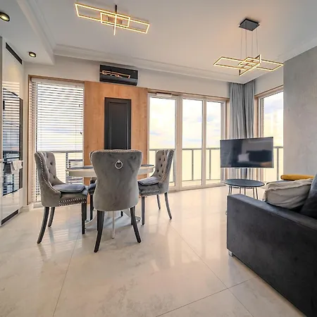 Urban Apartments Global Skyline, 15Th Floor No 23, Free Garage, Self Check-In Katovice Exteriér fotografie